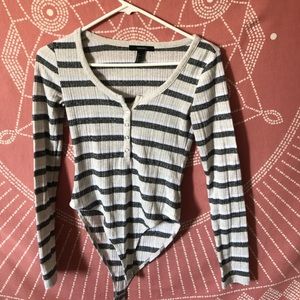 Long sleeve body suit